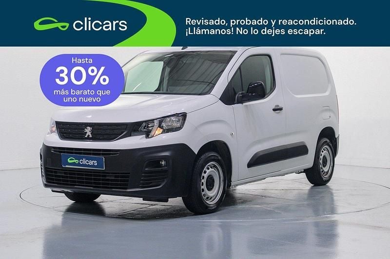 Usado Peugeot Partner S 100 CV (73 kW) 2022 Blanco Monovolumen