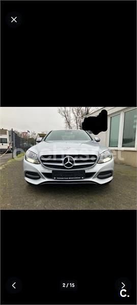 Usado Mercedes C220 Avantgarde 170 CV (125 kW) 2014 Gris / plata Familiar