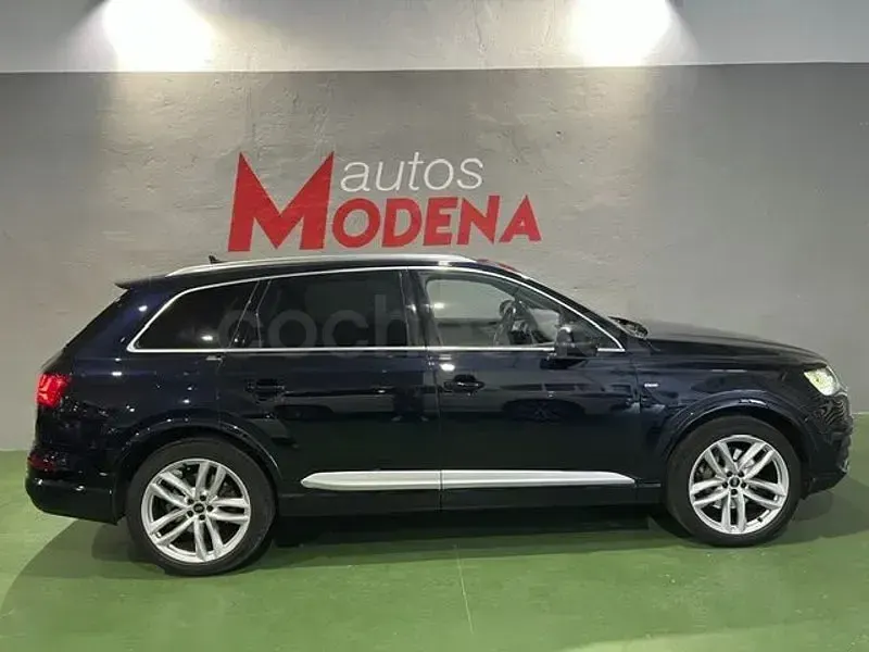 Begagnad Audi Q7 S-Line 218 HK (160 kW) 2017 Blå SUV