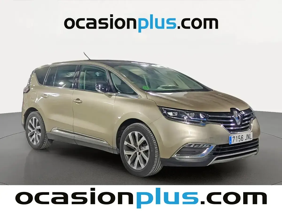 Usado Renault Espace Zen 200 CV (147 kW) 2016 Beige Monovolumen