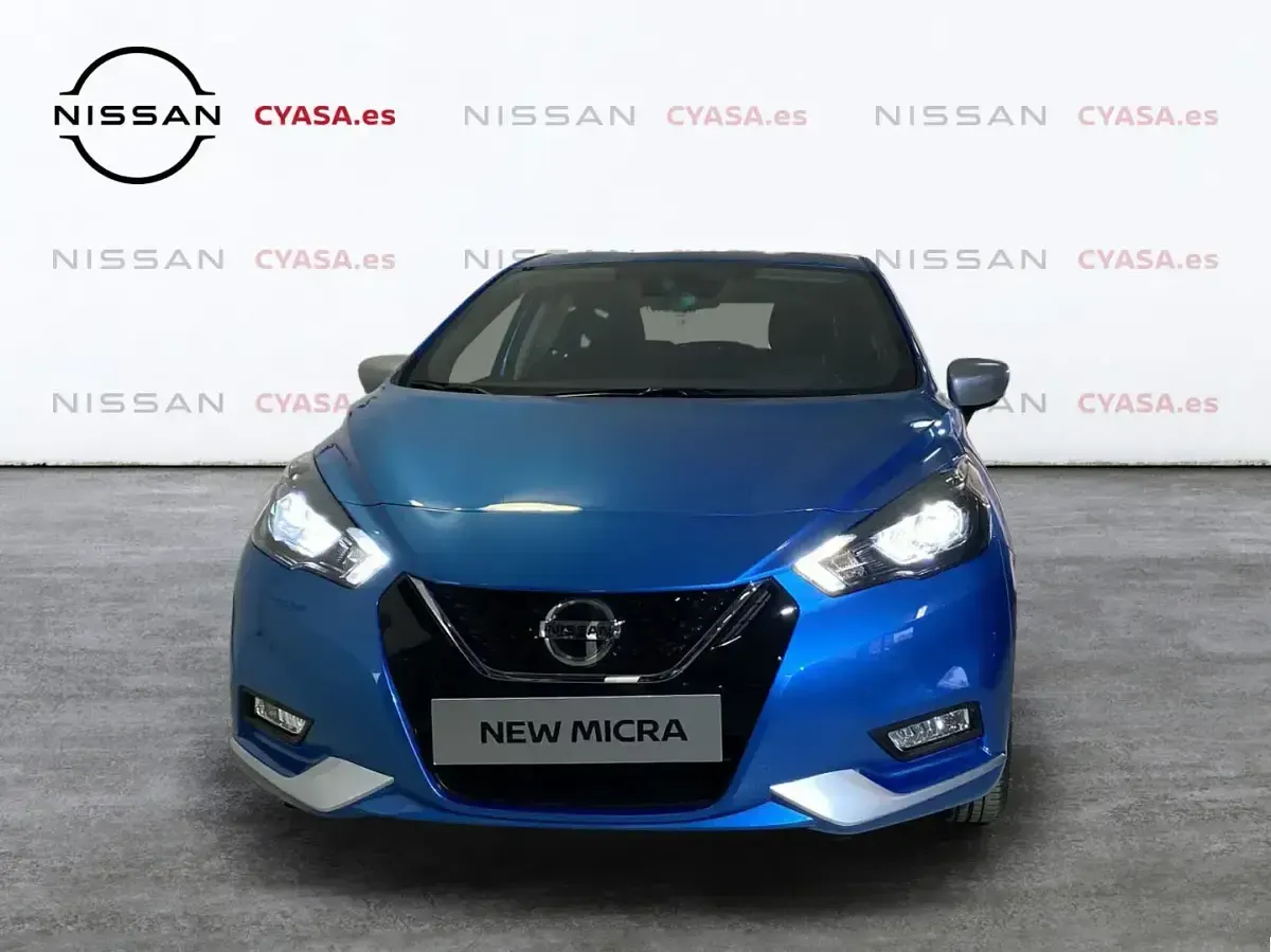 Usado Nissan Micra 92 CV (67 kW) 2022 Azul Utilitario