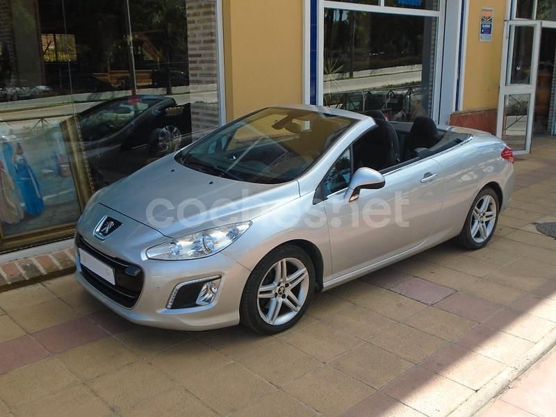 Gris / plata Usado 2013 Peugeot 308 CC Active Descapotable | 10.200 € (Precio justo) - Imagen 1/4