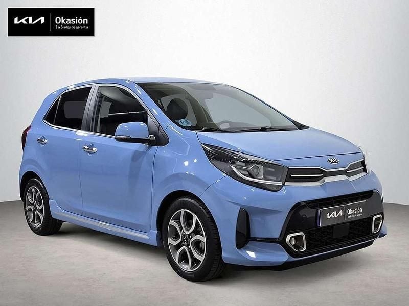 Azul Usado 2021 Kia Picanto GT-Line Utilitario | 13.990 € (Precio justo) - Imagen 1/4