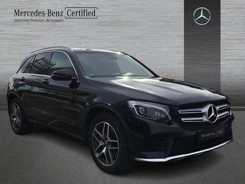 Usado Mercedes GLC220 170 CV (125 kW) 2019 Negro SUV