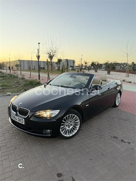 Usado BMW 320 Cabriolet 170 CV (125 kW) 2008 Negro Descapotable