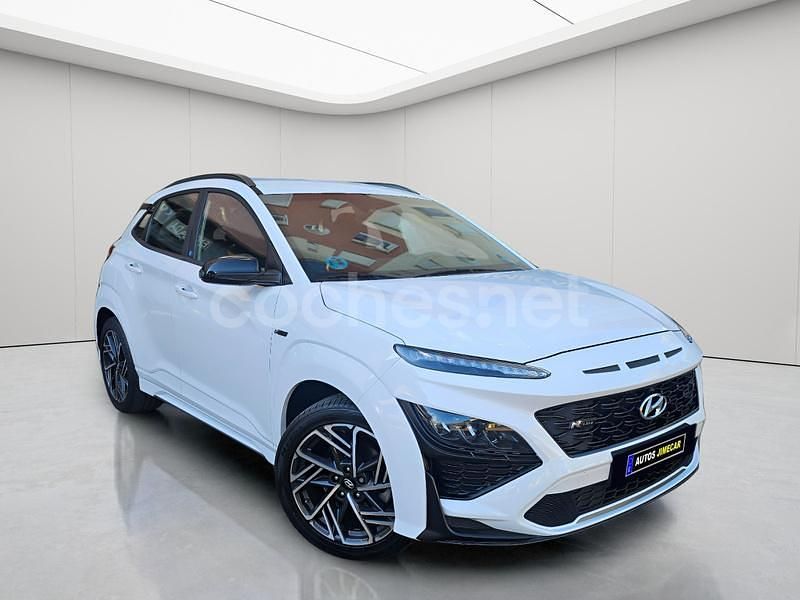 Usado Hyundai Kona N Line 120 CV (88 kW) 2022 Blanco SUV