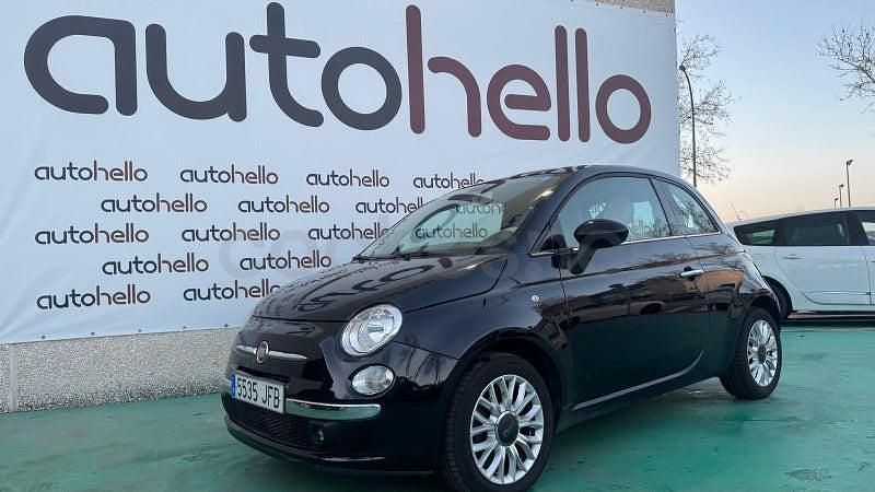 Usado Fiat 500 Lounge 69 CV (50 kW) 2015 Negro Berlina