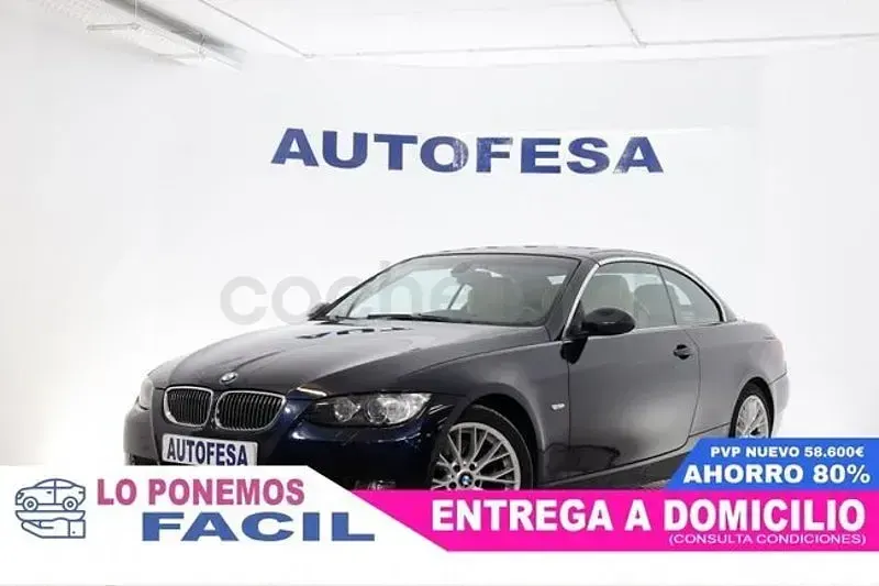 Usado BMW 325 218 CV (160 kW) 2008 Azul Descapotable