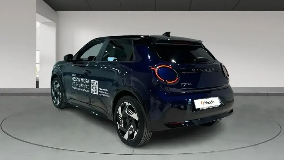 Nowe Nissan Micra N-Connecta 89 kW (122 KM) 2025 Niebieski Hatchback