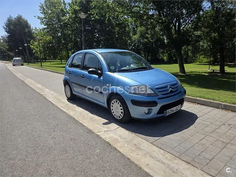 Usado Citroën C3 75 CV (55 kW) 2008 Azul Berlina