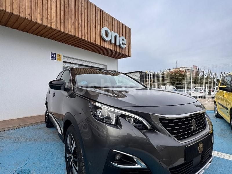Gris / plata Usado 2019 Peugeot 3008 GT-line SUV | 14.999 € (Precio justo) - Imagen 1/4