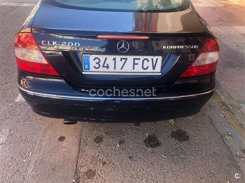 Käytetty Mercedes CLK200 Avantgarde 163 HP (119 kW) 2006 Sininen Coupe - kaksiovinen