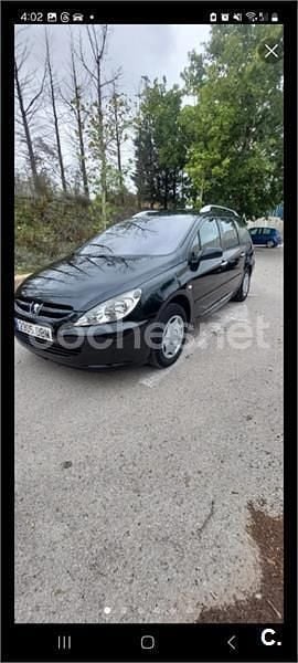 Negro Usado 2004 Peugeot 307 Familiar | 1900 € (Precio justo) - Imagen 1/4