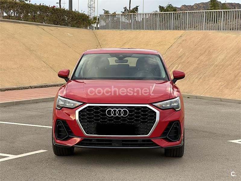 Rojo Usado 2023 Audi Q3 Sportback Ambiente SUV | 34.950 € (Precio justo) - Imagen 1/4