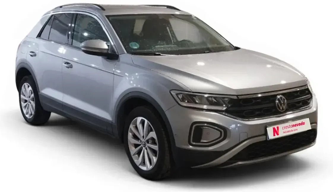 Usado VW T-Roc Life 115 CV (84 kW) 2023 Gris SUV
