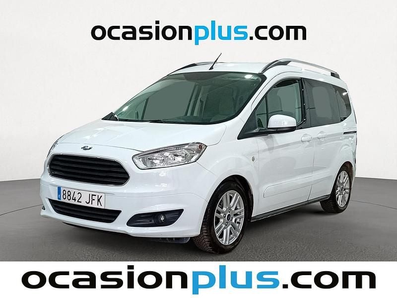 Blanco Usado 2015 Ford Tourneo Courier Titanium Monovolumen | 13.990 € (Precio justo) - Imagen 1/4