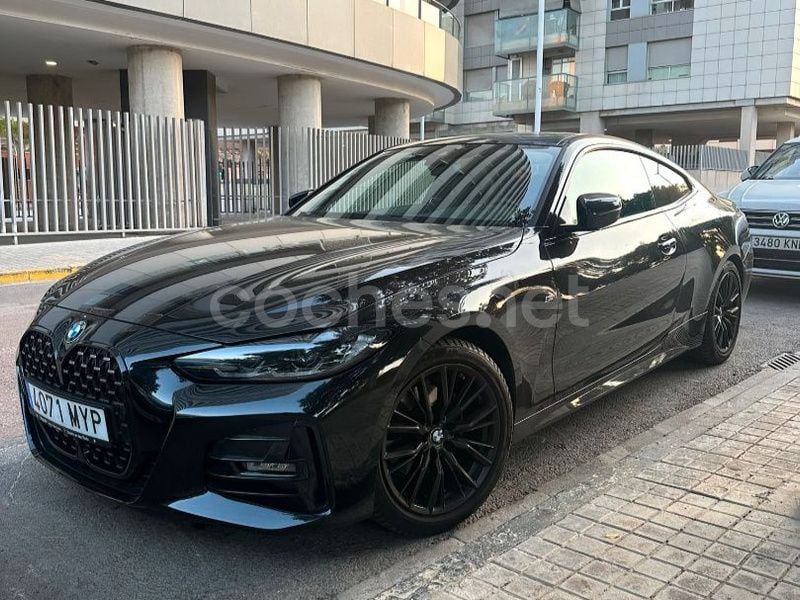 Negro Usado 2021 BMW 420 M Sport Coupe | 35.000 € (Precio justo) - Imagen 1/4