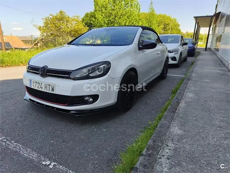 Brugt VW Golf Cabriolet 105 HK (77 kW) 2013 Hvid Cabriolet