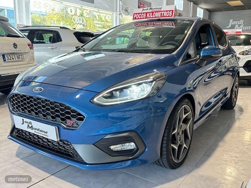 Azul Usado 2019 Ford Fiesta ST Utilitario | 22.900 € (Caro) - Imagen 1/4