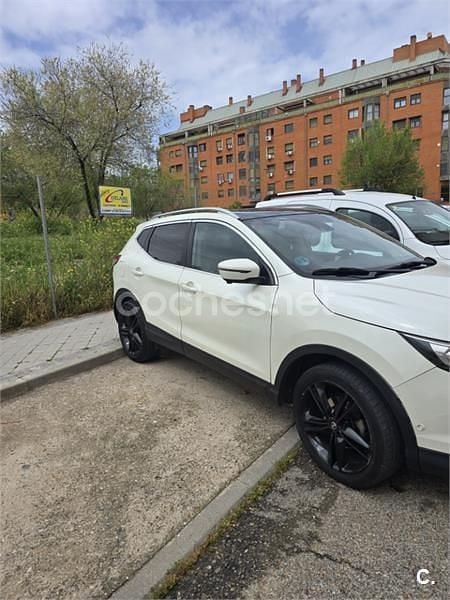 Usado Nissan Qashqai Black Edition 130 CV (95 kW) 2017 Blanco SUV