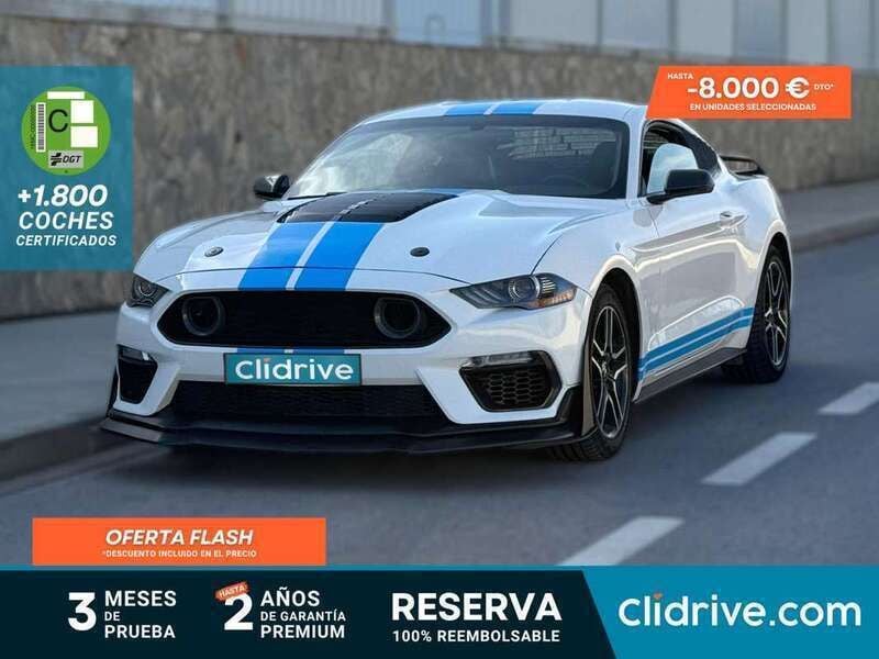 Blanco Usado 2019 Ford Mustang Fastback Coupe | 33.690 € (Precio justo) - Imagen 1/3