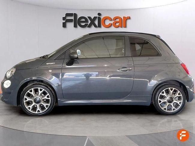 Usado Fiat 500 Sport 70 CV (51 kW) 2022 Gris Descapotable