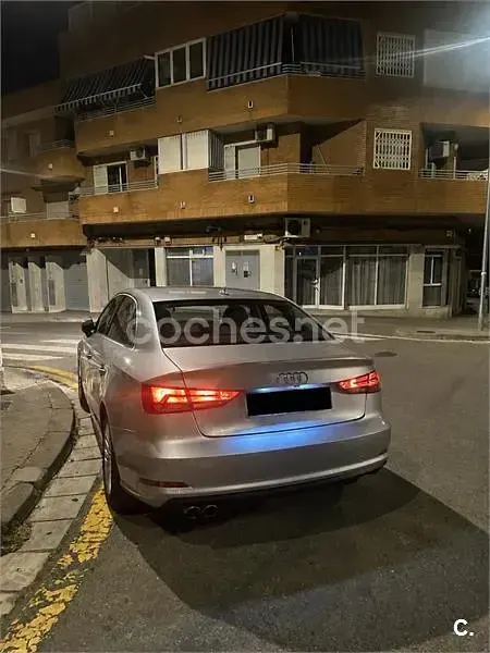 Usado Audi A3 150 CV (110 kW) 2016 Gris / plata Berlina