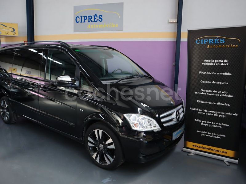 Negro Usado 2012 Mercedes Viano Monovolumen | 25.500 € (Precio justo) - Imagen 1/4