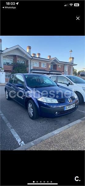 Azul Usado 2003 Renault Mégane II Expression Berlina | 2800 € (Precio justo) - Imagen 1/3