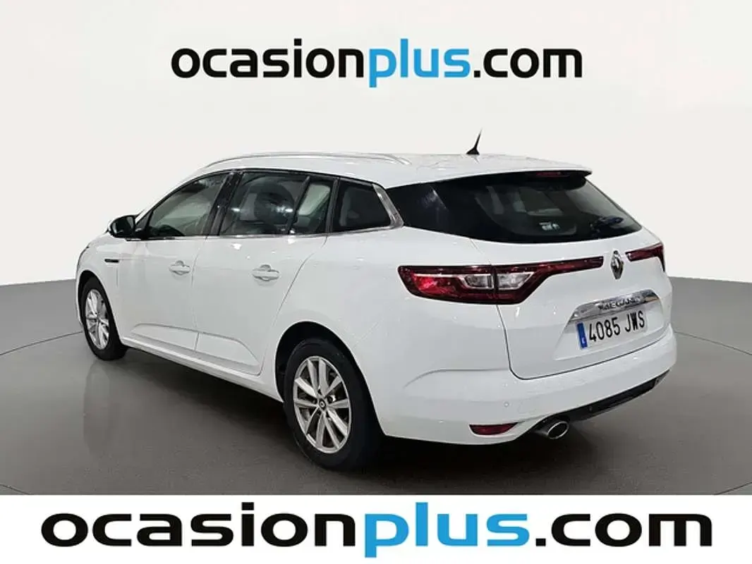 Usado Renault Mégane GrandTour Zen 132 CV (97 kW) 2017 Blanco Familiar