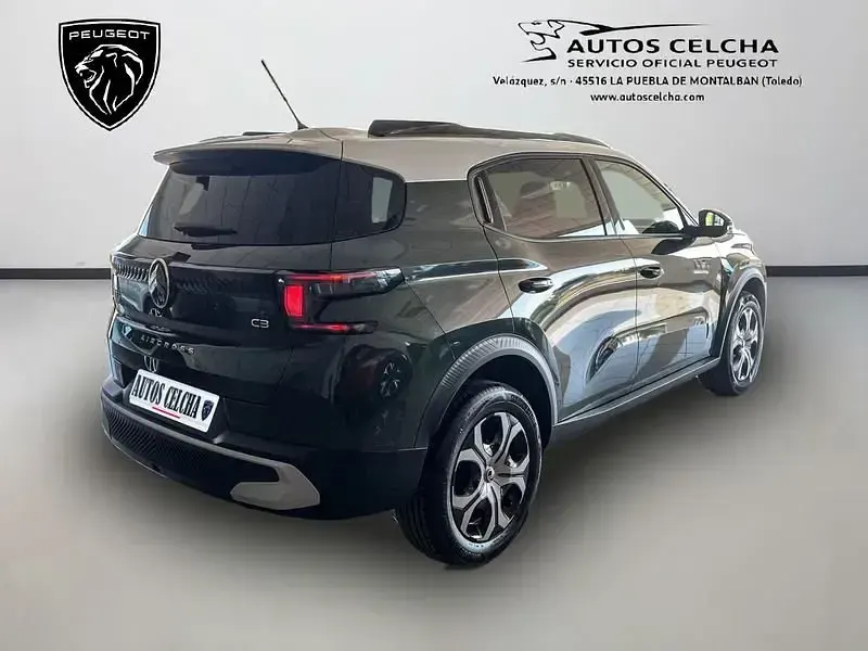 Usado Citroën C3 Aircross PureTech 100 CV (73 kW) 2025 Verde SUV