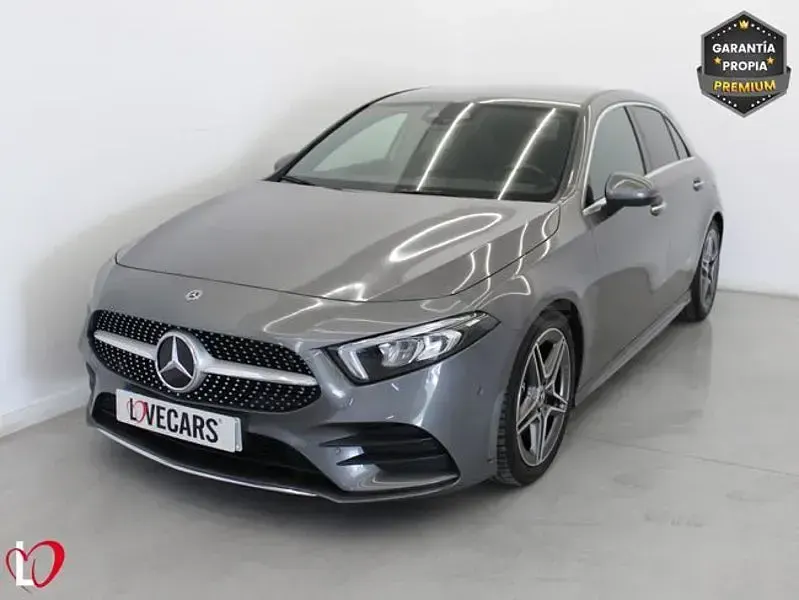 Usado Mercedes A200 AMG 163 CV (119 kW) 2019 Gris / plata Berlina