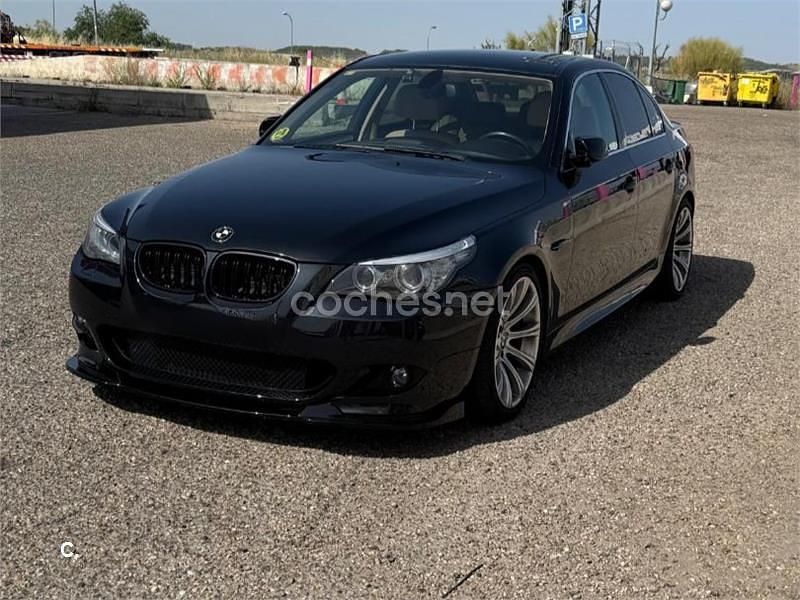 Negro Usado 2008 BMW 530 Sport Line Berlina | 11.000 € (Caro) - Imagen 1/4