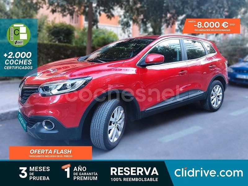 Rojo Usado 2015 Renault Kadjar Zen SUV | 10.890 € (Buen precio) - Imagen 1/3
