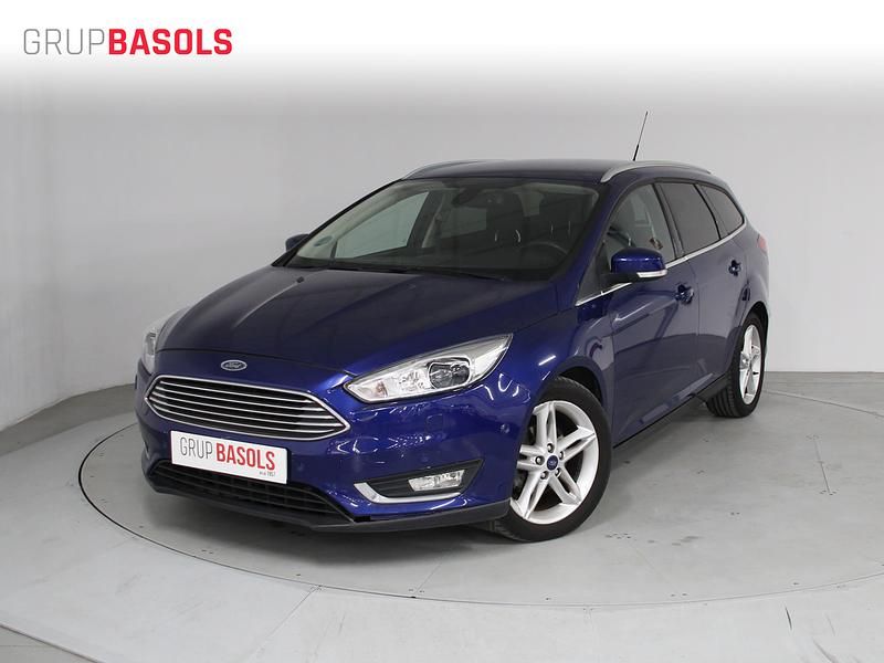 Usado Ford Focus Titanium 125 CV (91 kW) 2016 Azul Berlina