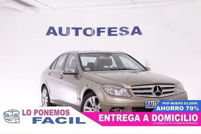 Usado Mercedes C320 Elegance 224 CV (164 kW) 2009 Amarillo Berlina