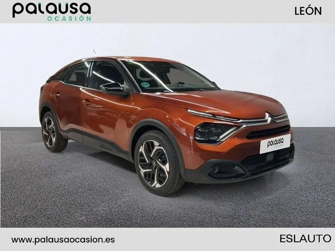 Usado Citroën C4 Feel 131 CV (96 kW) 2022 Naranja Utilitario