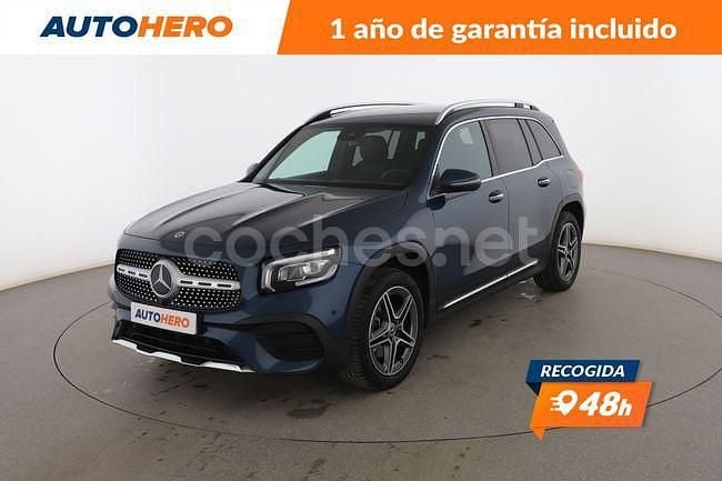 Azul Usado 2022 Mercedes GLB200 AMG line SUV | 37.399 € (Precio justo) - Imagen 1/3