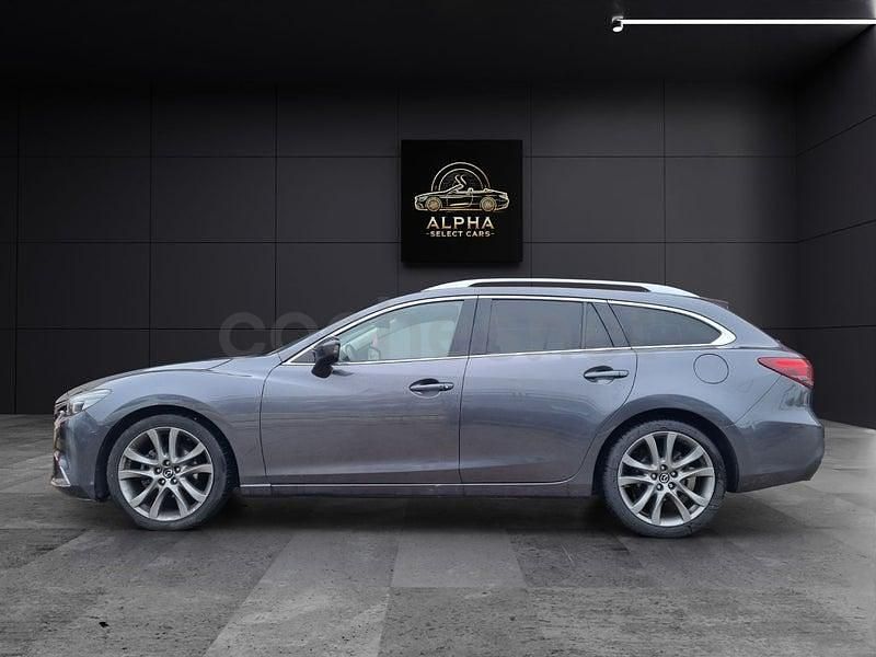Usado Mazda 6 Luxury 150 CV (110 kW) 2016 Gris / plata Familiar