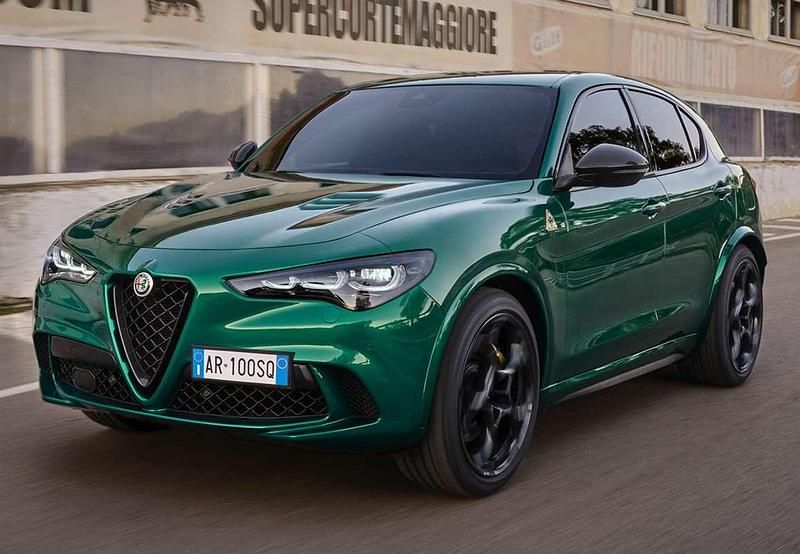 Usado Alfa Romeo Stelvio Ti 209 CV (153 kW) 2022 Rojo SUV