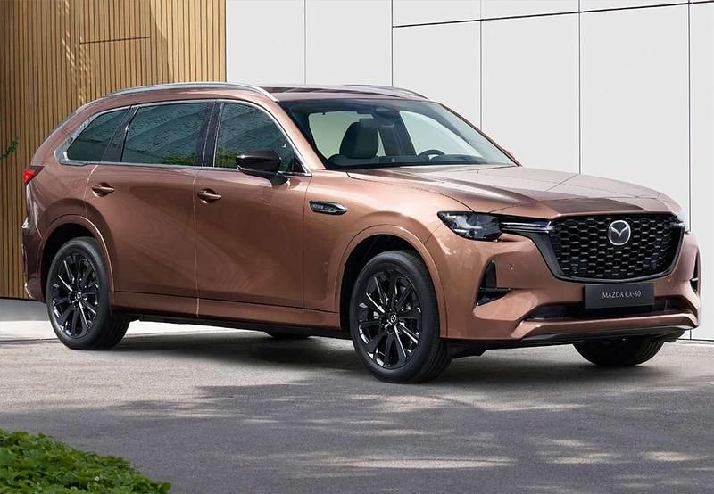 Nieuw Mazda CX-80 Homura-Line 254 PK (186 kW) 2025 Zwart SUV