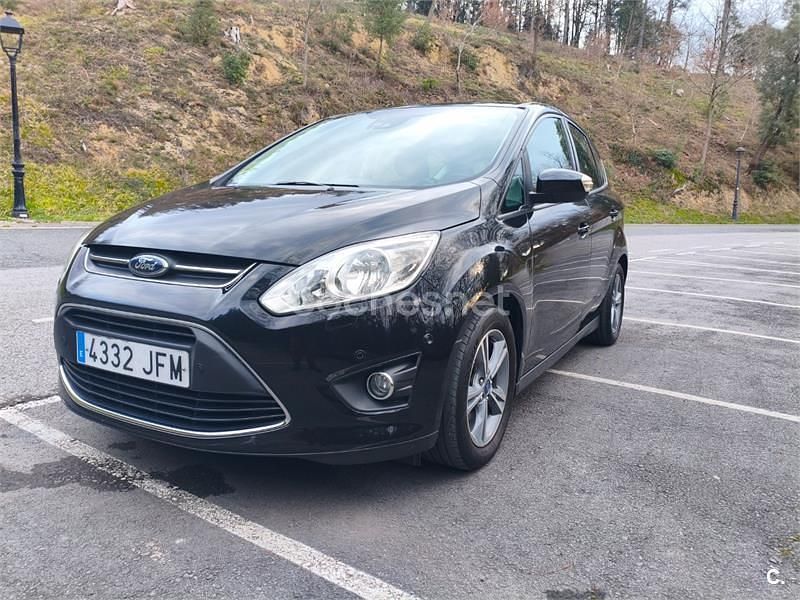 Negro Usado 2015 Ford C-MAX Titanium Monovolumen | 5990 € (Buen precio) - Imagen 1/4