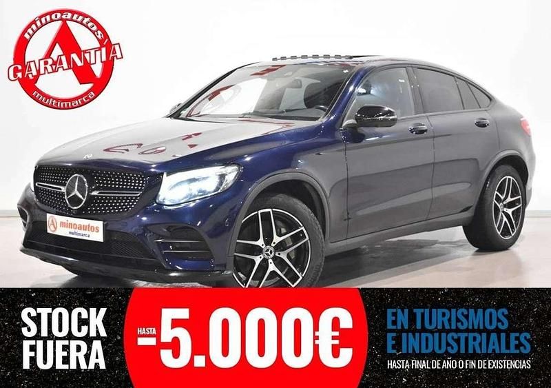 Azul Usado 2017 Mercedes GLC63 AMG AMG SUV | 29.990 € - Imagen 1/4