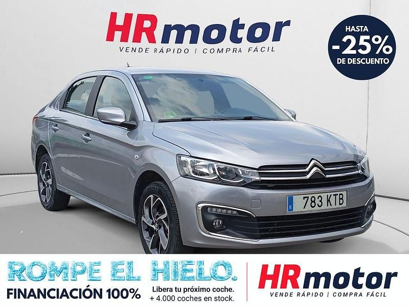 Usado Citroën C-Elysee I PureTech 82 CV (60 kW) 2019 Gris / plata Berlina