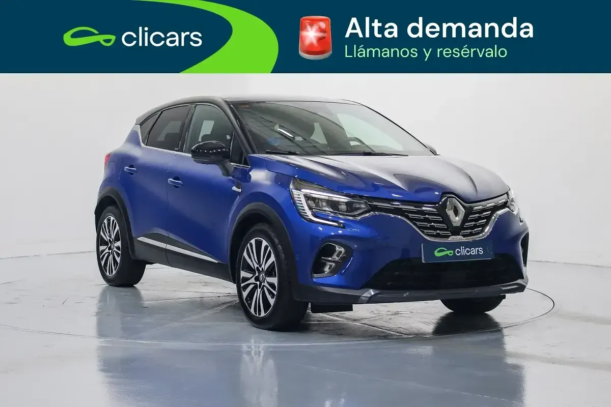Usado Renault Captur Initiale Paris 160 CV (117 kW) 2021 Azul SUV