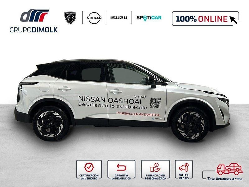 Usado Nissan Qashqai N-Connecta 190 CV (139 kW) 2024 Blanco SUV