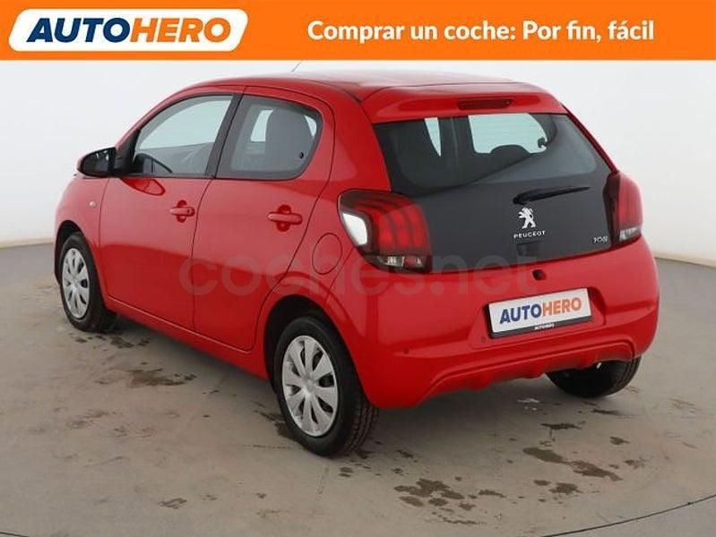 Usado Peugeot 108 Active 72 CV (52 kW) 2019 Rojo Berlina