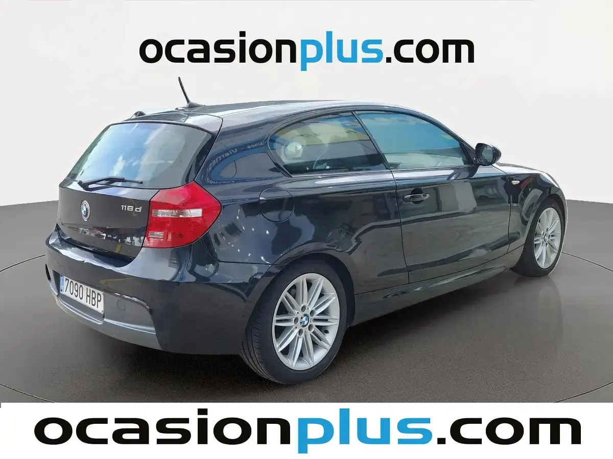 Usado BMW 116 116 CV (85 kW) 2011 Negro Utilitario