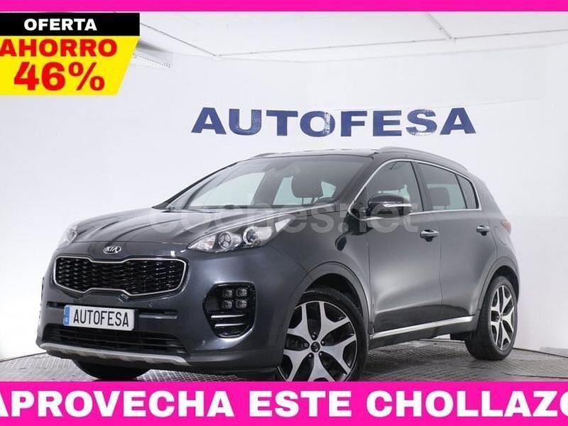 Gris Usado 2017 Kia Sportage GT-Line SUV | 14.850 € (Precio justo) - Imagen 1/4