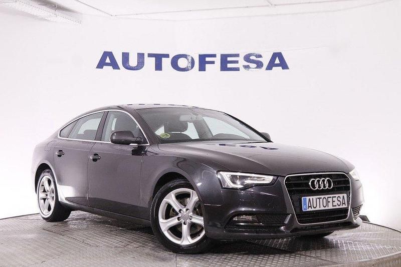 Usado Audi A5 150 CV (110 kW) 2014 Gris Coupe